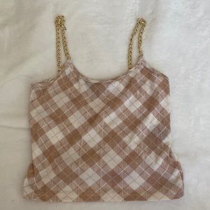 Chained Top Tank Top